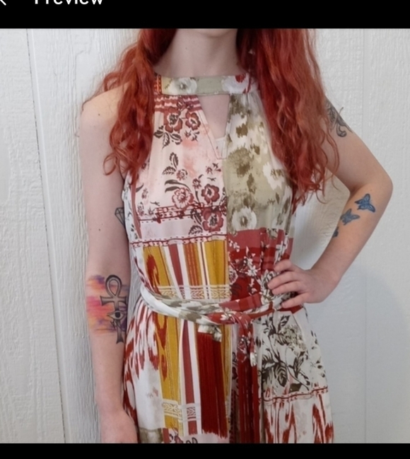 EST.1948 romper hippie style fringe small - Picture 13 of 15